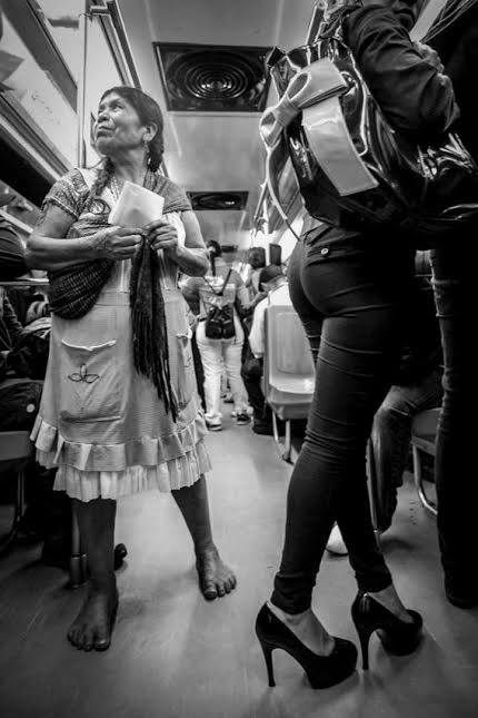 Mujeres en el Metro