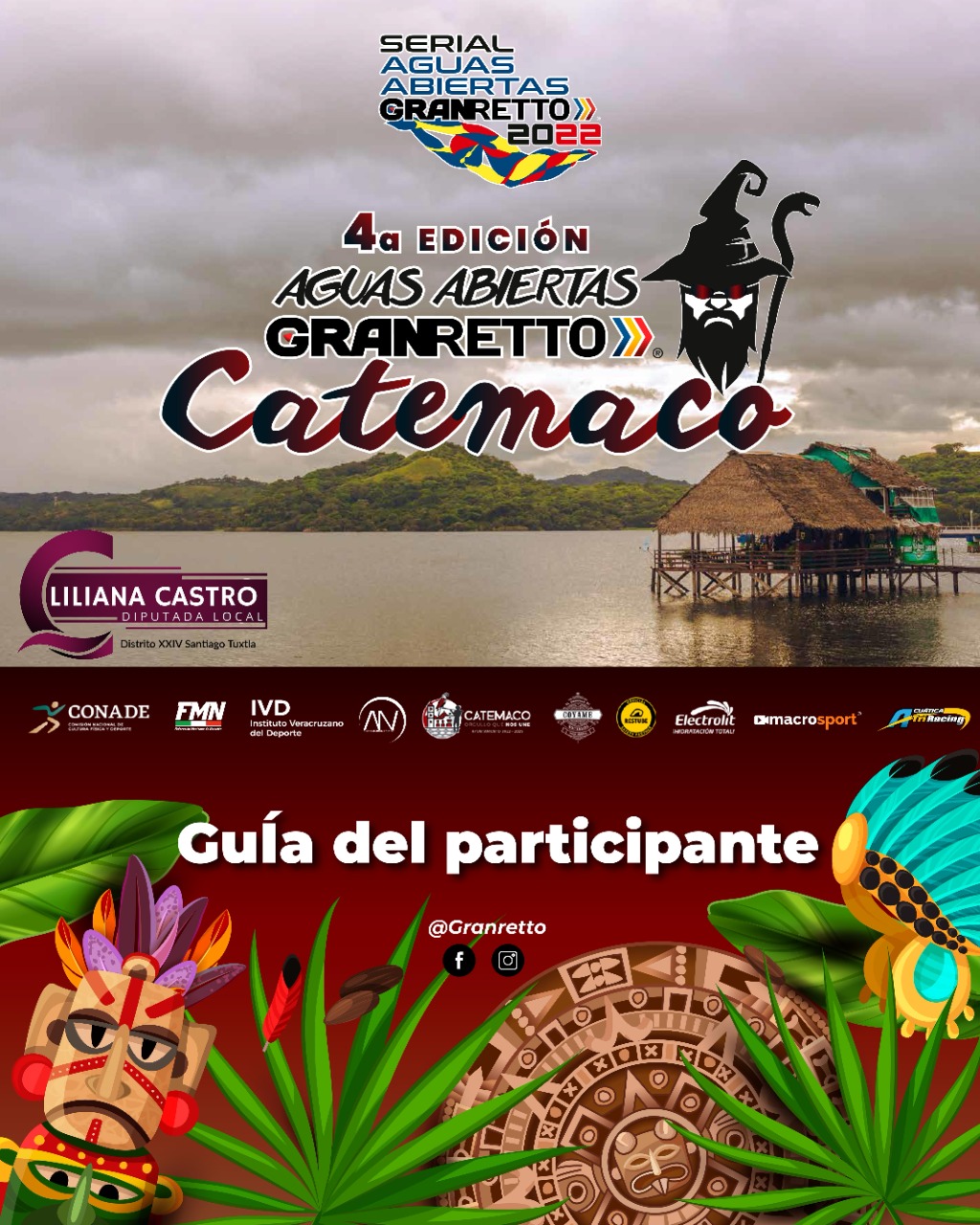 Invita Janix Liliana Castro a la 4a Edición ‘Aguas Abiertas Gran Retto&nbsp;Catemaco’