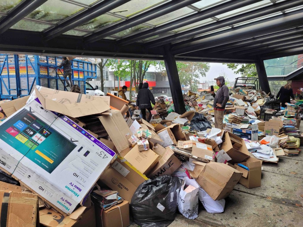 Mejor imagen urbana y salud pública con acopio de residuos del primer&nbsp;Reciclón