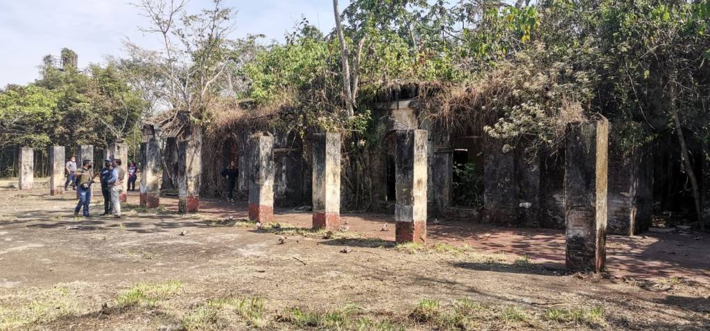 Avala INAH trabajos de limpieza en Zona Arqueológica deToxpan; firmarán convenio de&nbsp;colaboración