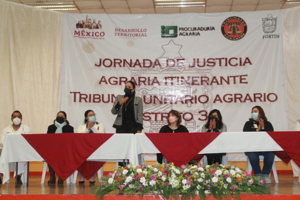 Recibe Fortín Jornada de Justicia Agraria Itinerante Tribunal Unitario Agrario Distrito&nbsp;31
