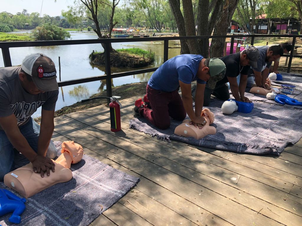 Refuerza Protección Civil capacitación a trajineros en primeros&nbsp;auxilios