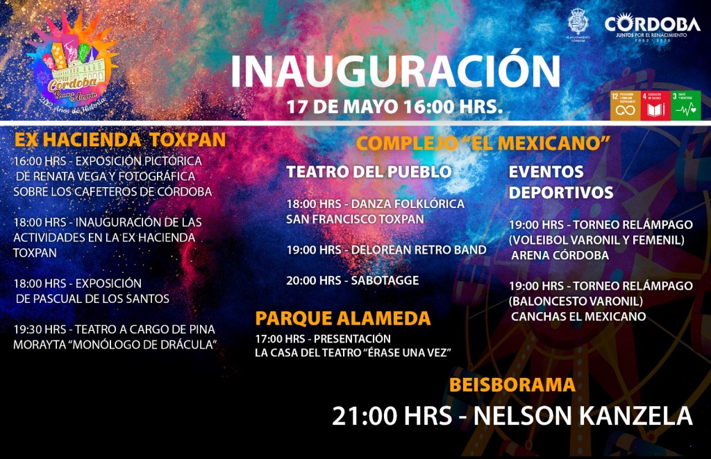Con una cartelera musical, cultural y deportiva inicia la Feria Renace la Alegría&nbsp;2023