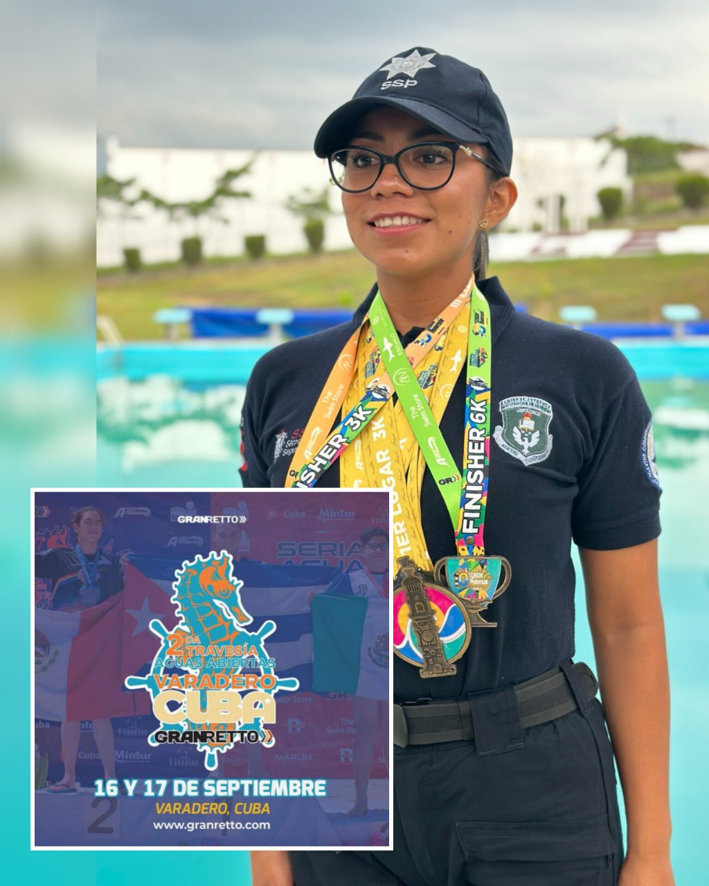 Nadadora de SSP competirá en serial de aguas abiertas en&nbsp;Cuba