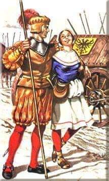 Las prostitutas y los&nbsp;soldados