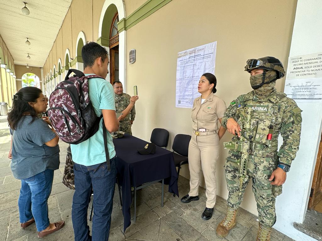 Habilitará Marina módulo de recepción de documentos para ingresar a sus&nbsp;filas