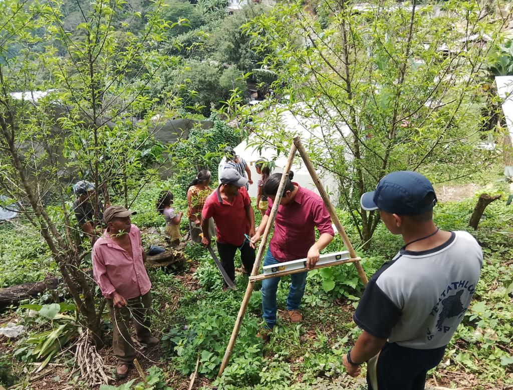 Entrega Fomento Agropecuario y Pentathlon 2,500 plantas de café y árboles en comunidad Ojo de&nbsp;Agua