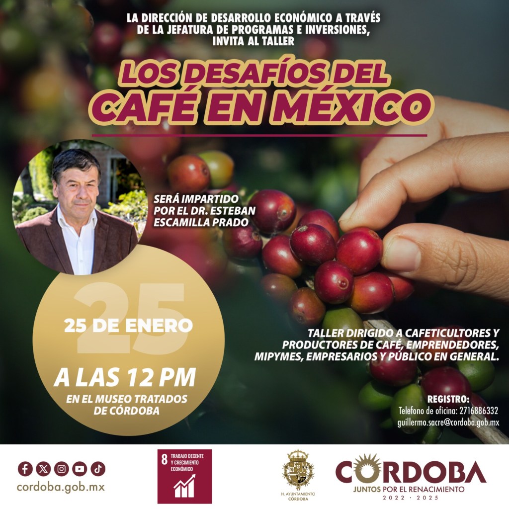 Brindarán magna conferencia «Los desafíos del Café en&nbsp;México»