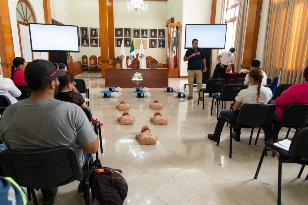 Capacita Protección Civil a empleados municipales brigadistas para casos de&nbsp;desastre