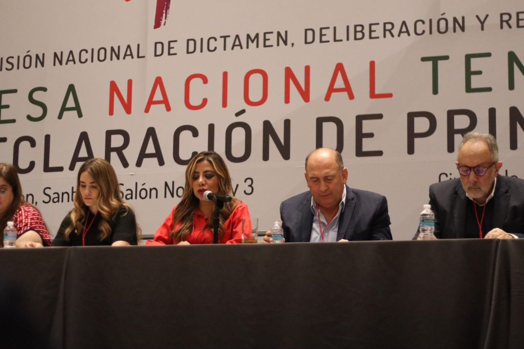 PRI veracruzano es reconocido en la 24 Asamblea, Lorena Piñón fue designada Vicepresidenta Nacional de la Mesa de Declaración de&nbsp;Principios
