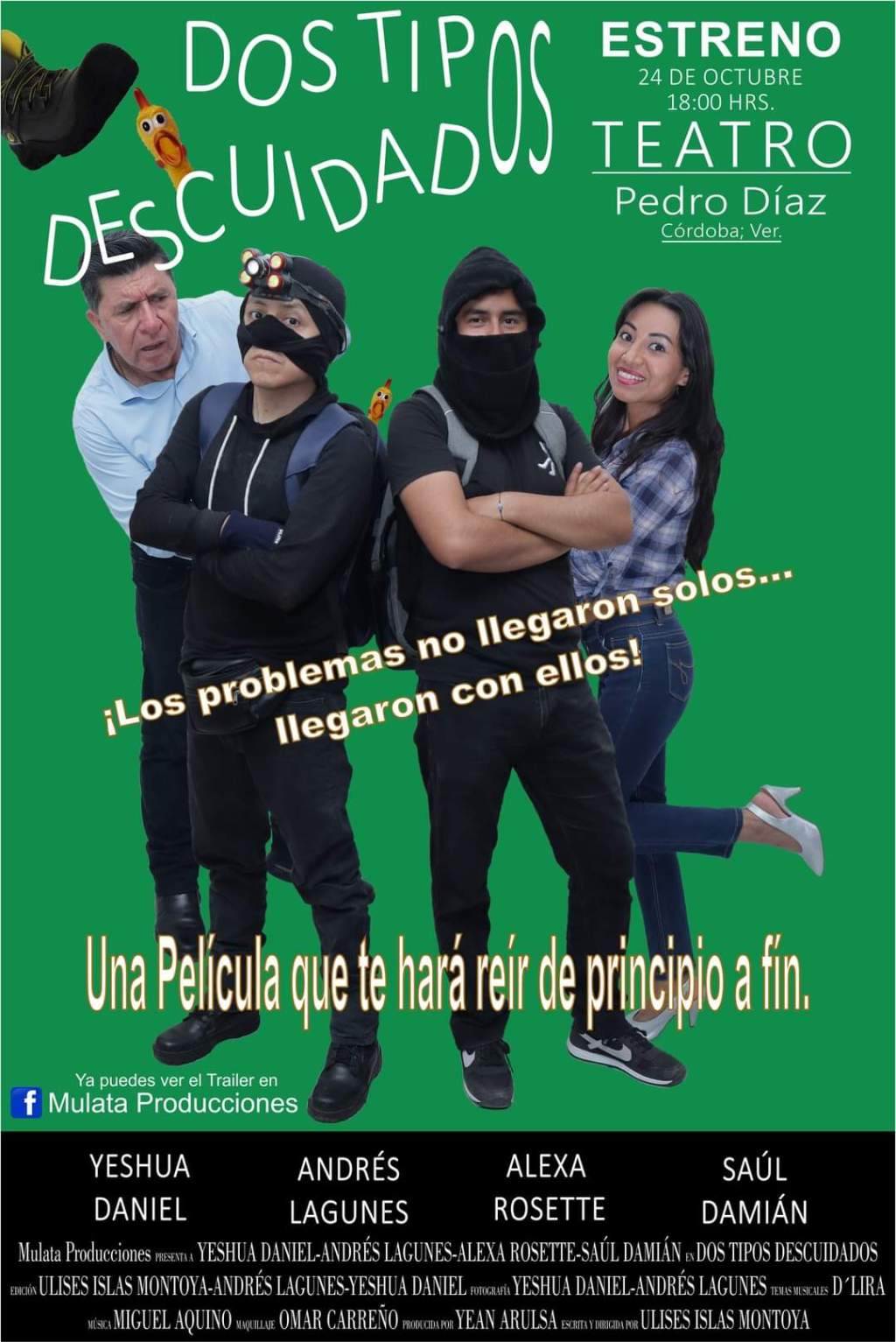 Presentarán estreno en Córdoba de la película «Dos tipos&nbsp;DesCuidados»