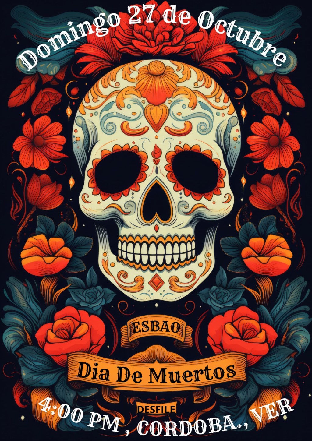 Este Domingo 27 de Octubre, es el Gran Desfile de Catrinas y Catrines, de la Gloriosa&nbsp;ESBAO