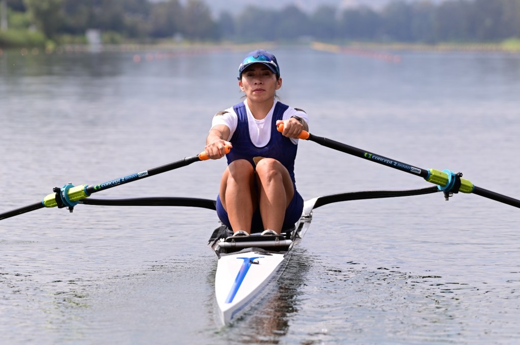 Triple oro para Melissa Edith Márquez en Pre Centroamericano de&nbsp;Remo.