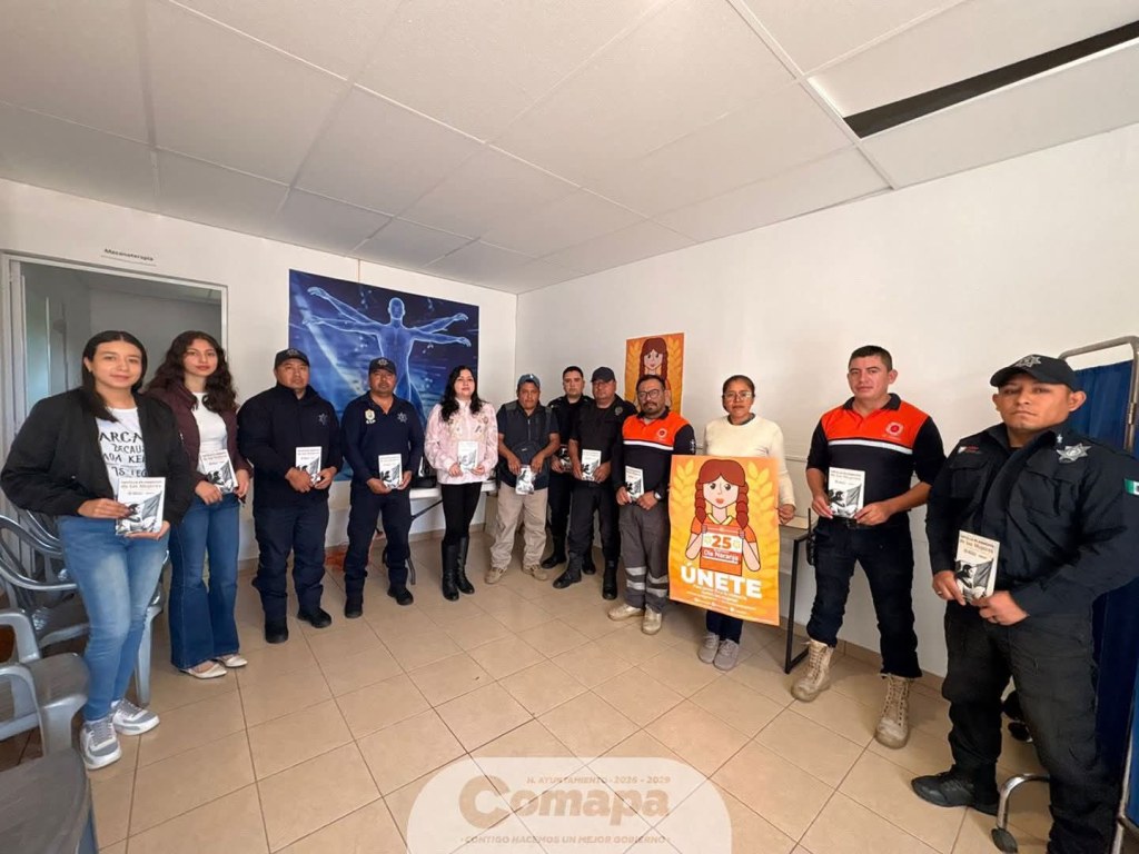 Refuerzan capacitación con perspectiva de género a cuerpos de seguridad en&nbsp;Comapa